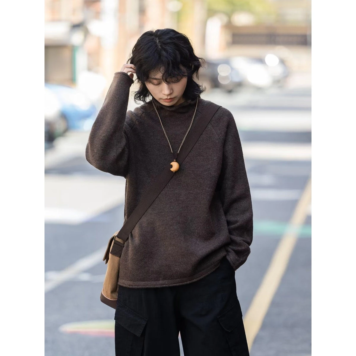 

Faionable f High Collar Long Sve Base irt Women's Inner Wear Spring Autumn New Sle Slim Fit Top Sli And Versa...