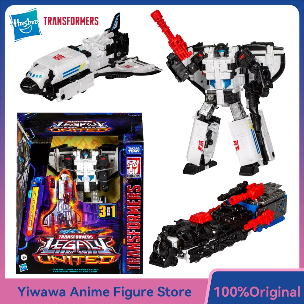 

[In-Stock] Original Hasbro Transformers Legacy United Galaxy Shuttle 19cm Leader Class Anime Action Figure Model Toy Gifts