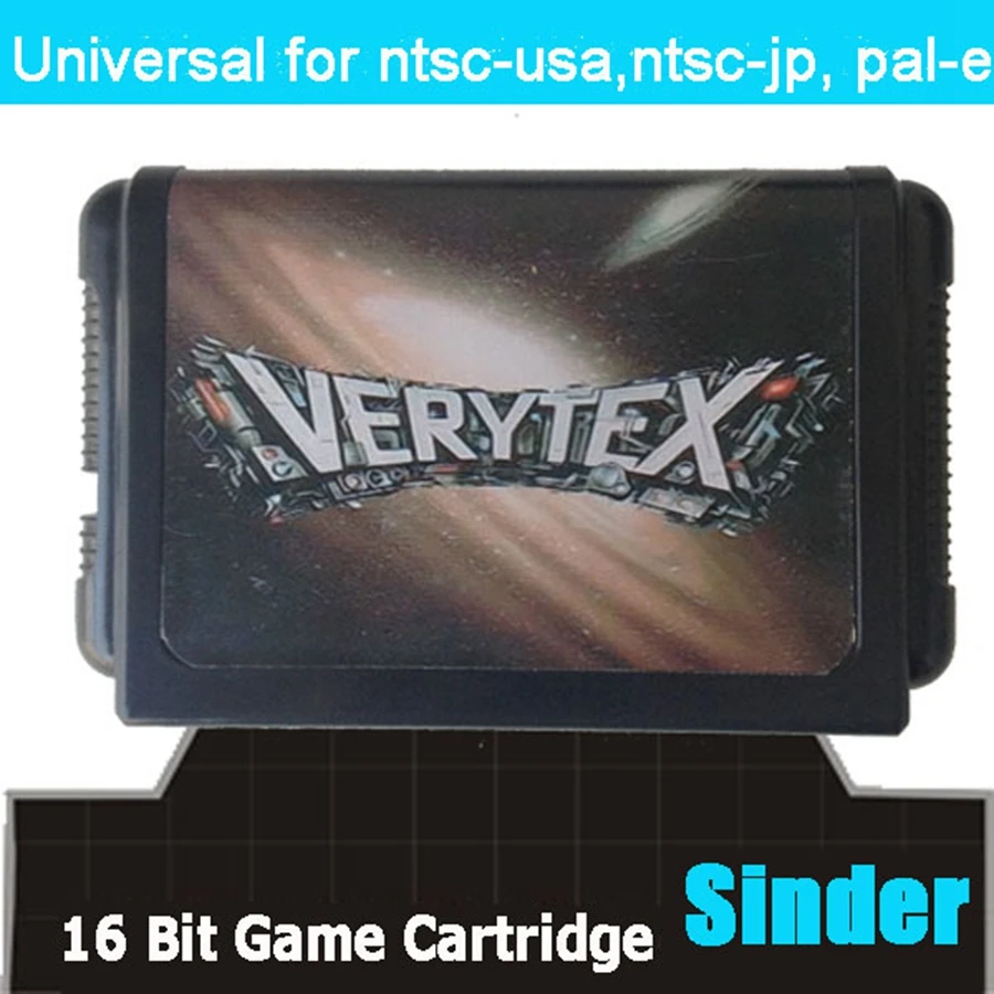 베리텍스 NTSC-U 16비트 MD 게임 카드 (세가 메가 드라이브/제네시스용)