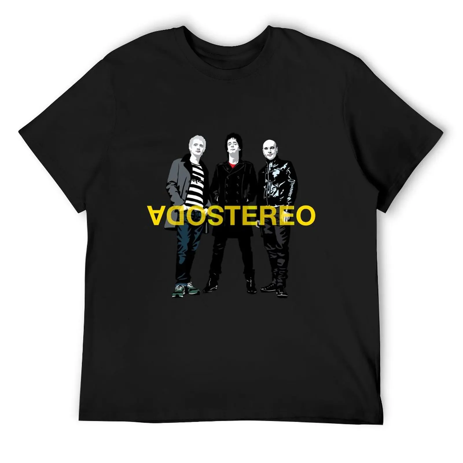 

soda Stereo T-Shirt customs sports fans essential t shirt mens t shirts pack