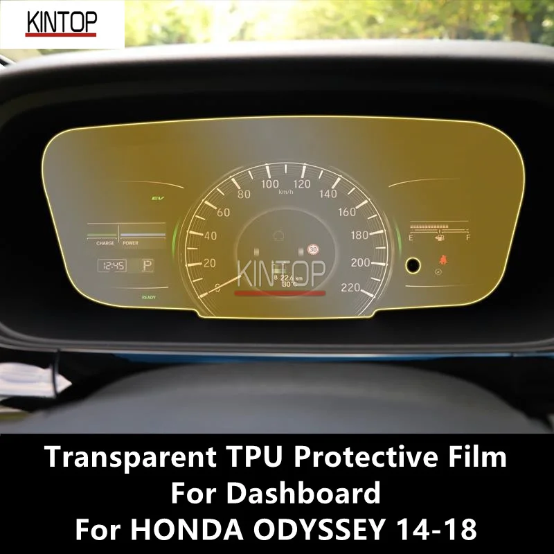 

For HONDA ODYSSEY 14-18 Dashboard Transparent TPU Protective Film Anti-scratch Repair Film Accessories Refit