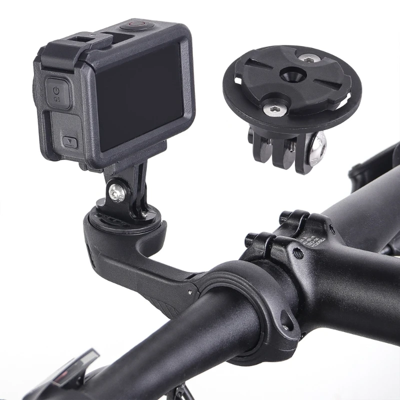 Bike Camera Mount For Garmin Gopro Bicycle Computer Male/female Holder Bracket Bicycle Camera Light Mount Stand