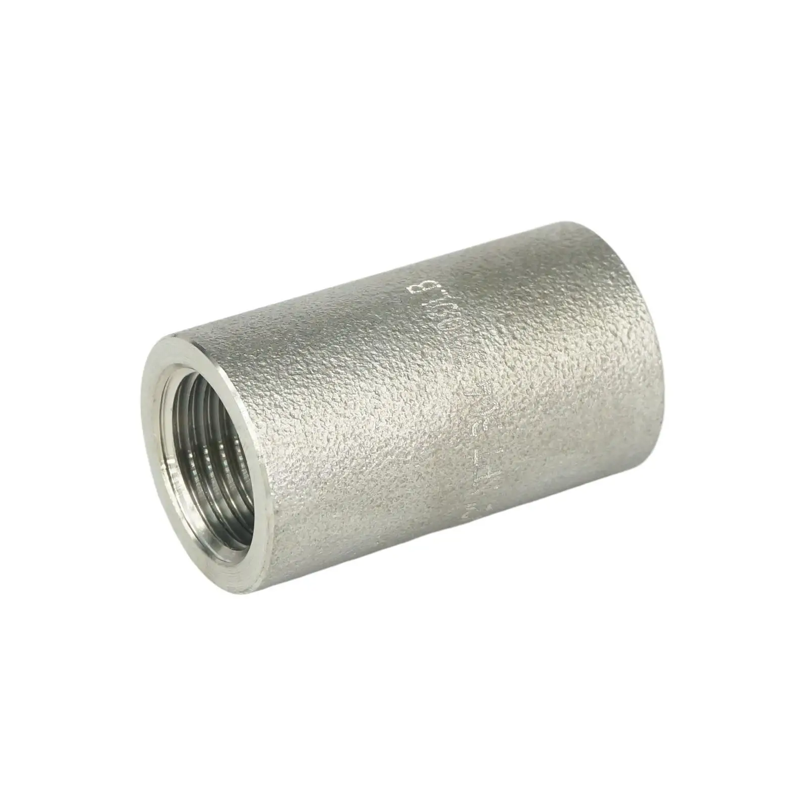 

1/2" NPT Female 304 Stainless Steel Full Socket Coupler Forged Pipe Fitting 3000 PSI Water Gas Oil