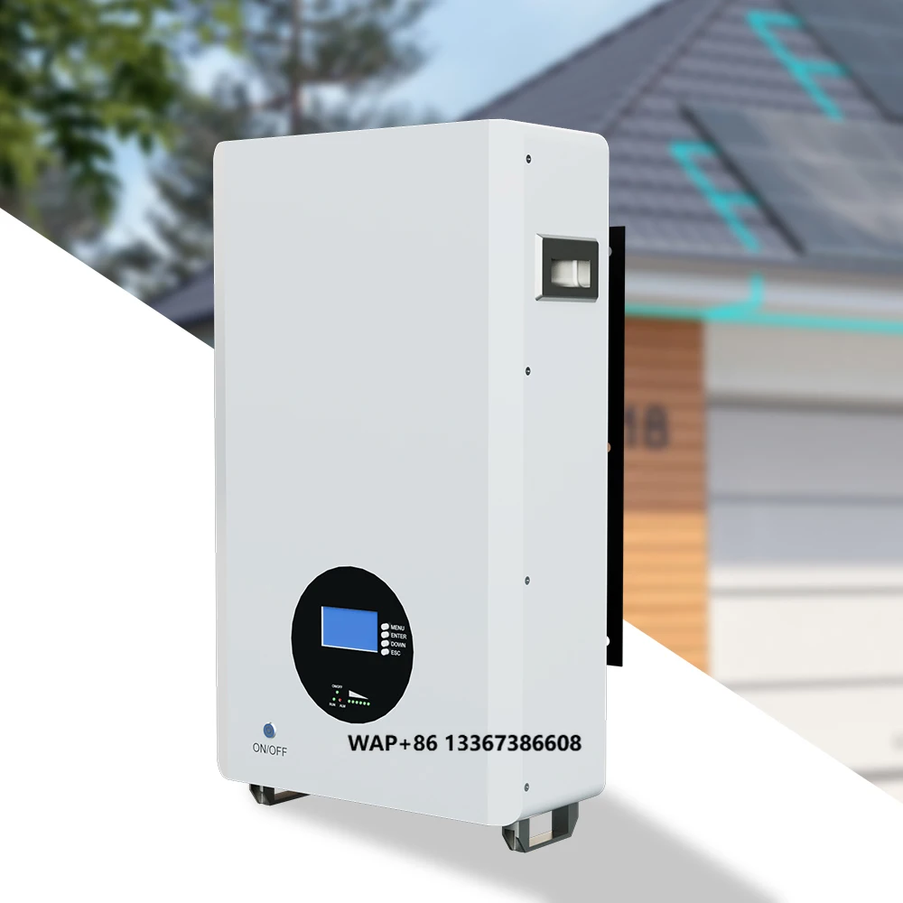 LiFePO4 24V 200Ah البطارية الشمسية العاكس خارج الشبكة الحائط 5.12kWh بطارية ليثيوم أيون CE / FCC معتمدة 6000 دورة الحياة #1