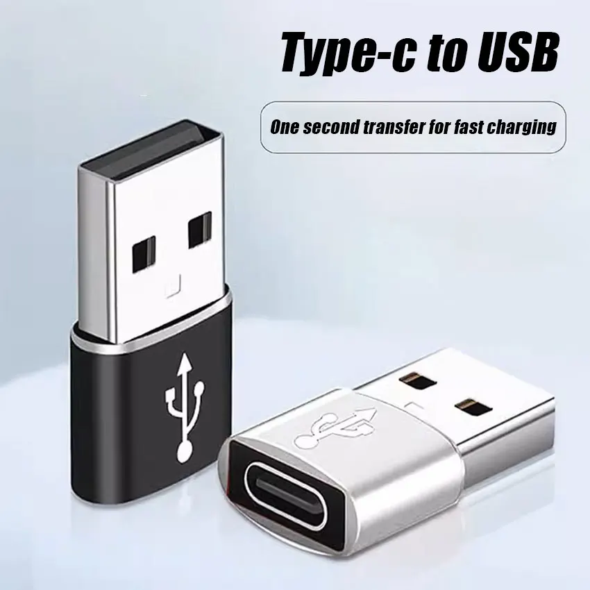 

1-10PCS USB To Type C OTG Adapter USB USB-C Male To Micro USB Type-c Female Converter For Macbook Samsung S20 USBC OTG Connector