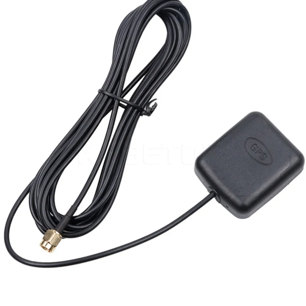 A BEND/Right Angle Enhanced GPS Receiver GPS Antenna SMA Connector 3 M 1575.42 MHz Motorcycle Automatic GPS Accessories