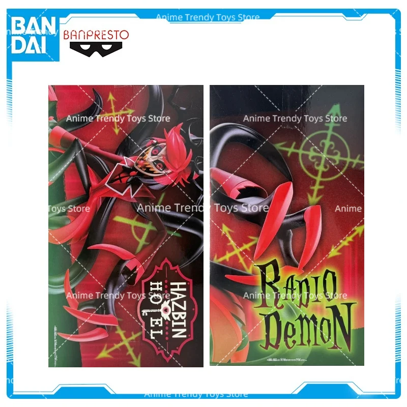 

Original In Stock BANDAI BANPRESTO Hazbin Hotel Alastor RADIO DEMON Anime Model Collection Holiday Toys Gifts WY