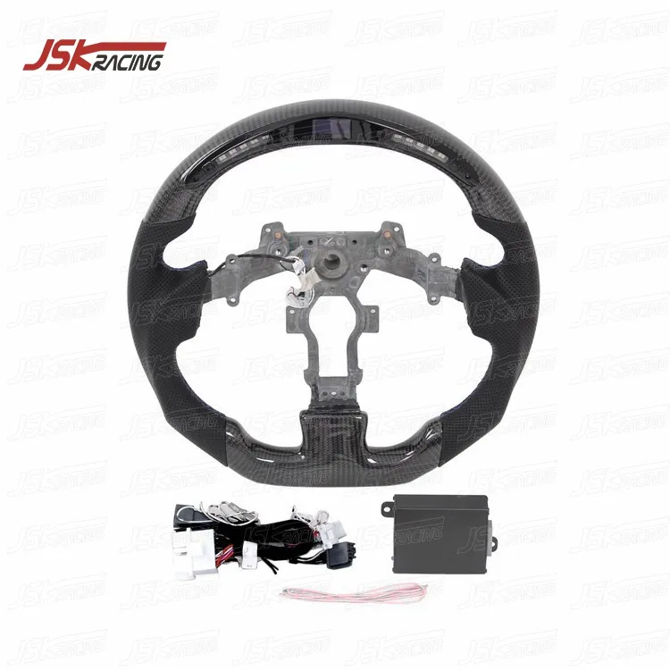 

КОЛЕСО С УГЛЯДНЫМ ВОЛОКНОМ JSK-17 СТИЛЬНЫМ СТОРОМ для NISSAN GTR R35 2008-2016 гг.