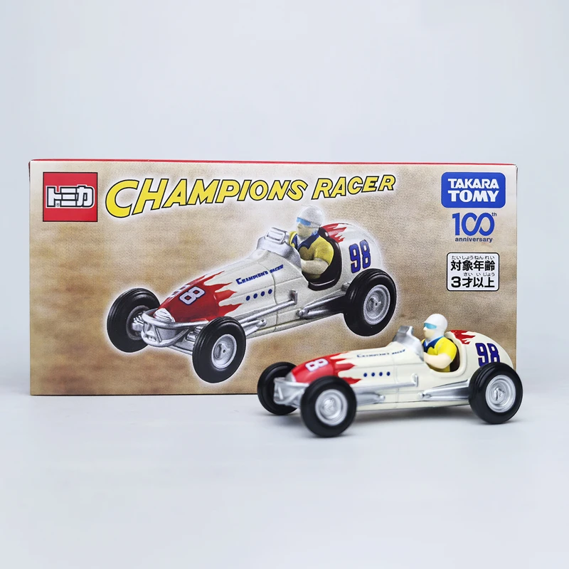 TOMY-100th Aniversário Campeão Racing Driver Toy Car para Crianças, Liga Diecasts, Veículos De Brinquedo, Modelo De Escala Em Miniatura, 1953, 100 #