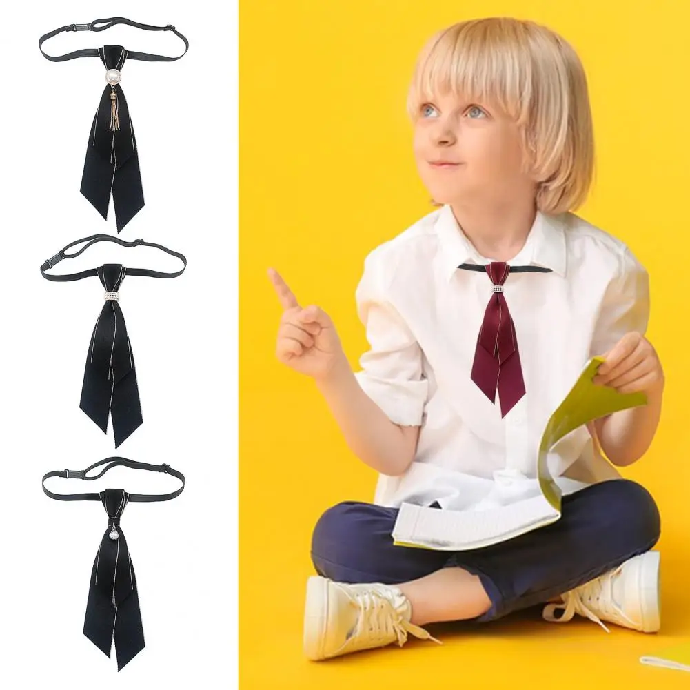 

Versatile Bow Tie Unisex Detachable Bow Tie Accessory Professional Collar Flower Accent Bank Neckwear for Hotel