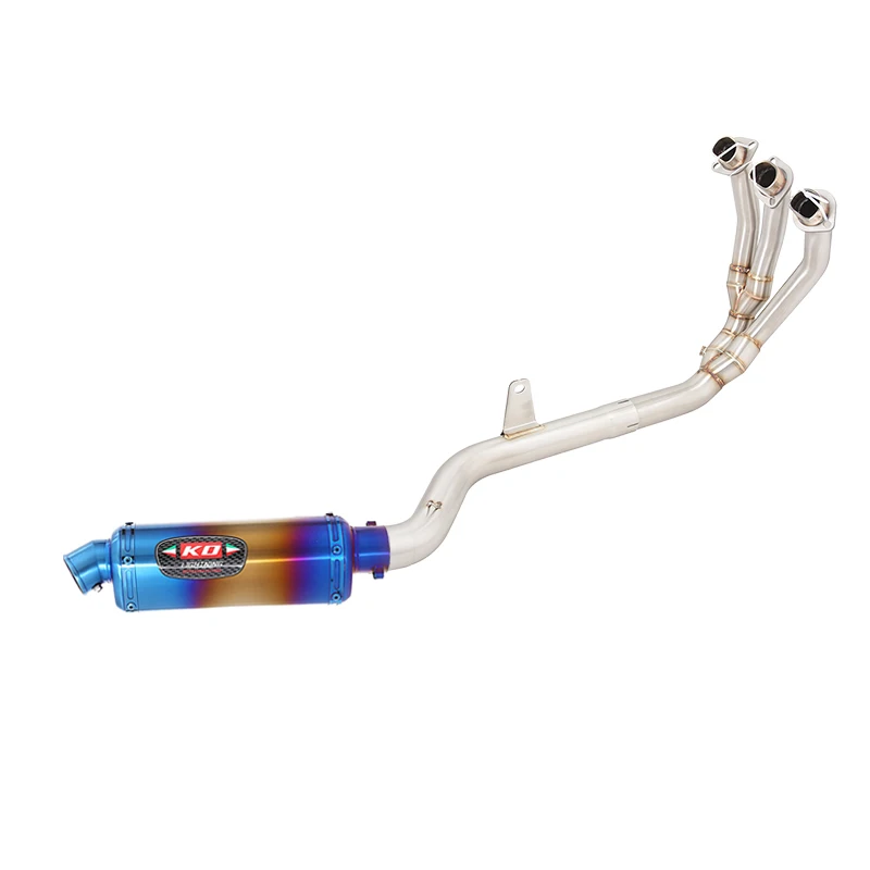 

Slip On For Triumph Trident 660 2021-2025 Triumph Tiger 660/660 Sport 2022-2025 Exhaust System Header Link Pipe Muffler Escape