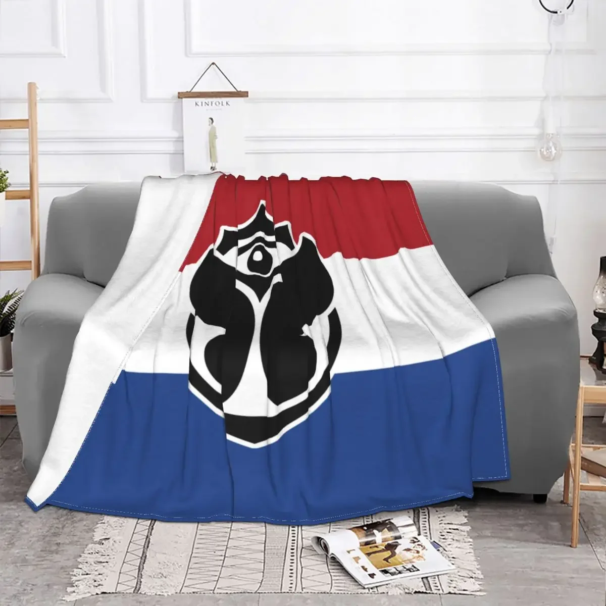 Tomorrowlands Flags Fleece Blanket Belgian Electronic Dance Novelty Throw Blankets for Home Hotel Sofa 150*125cm Quilt