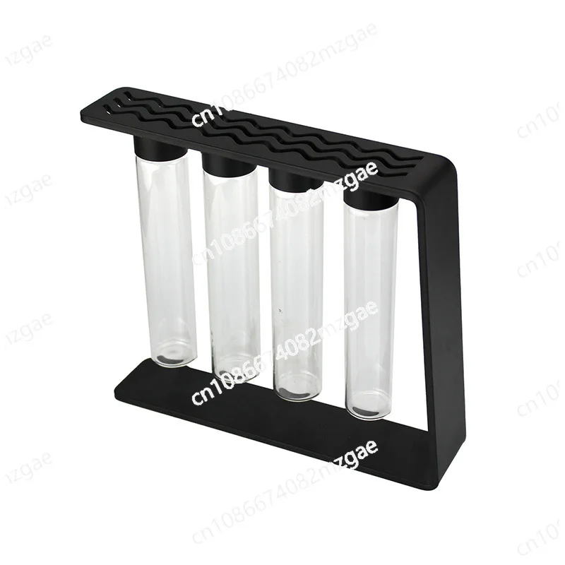 

Magnetic coffee bean flower tea bottle storage tube glass display rack storage jar