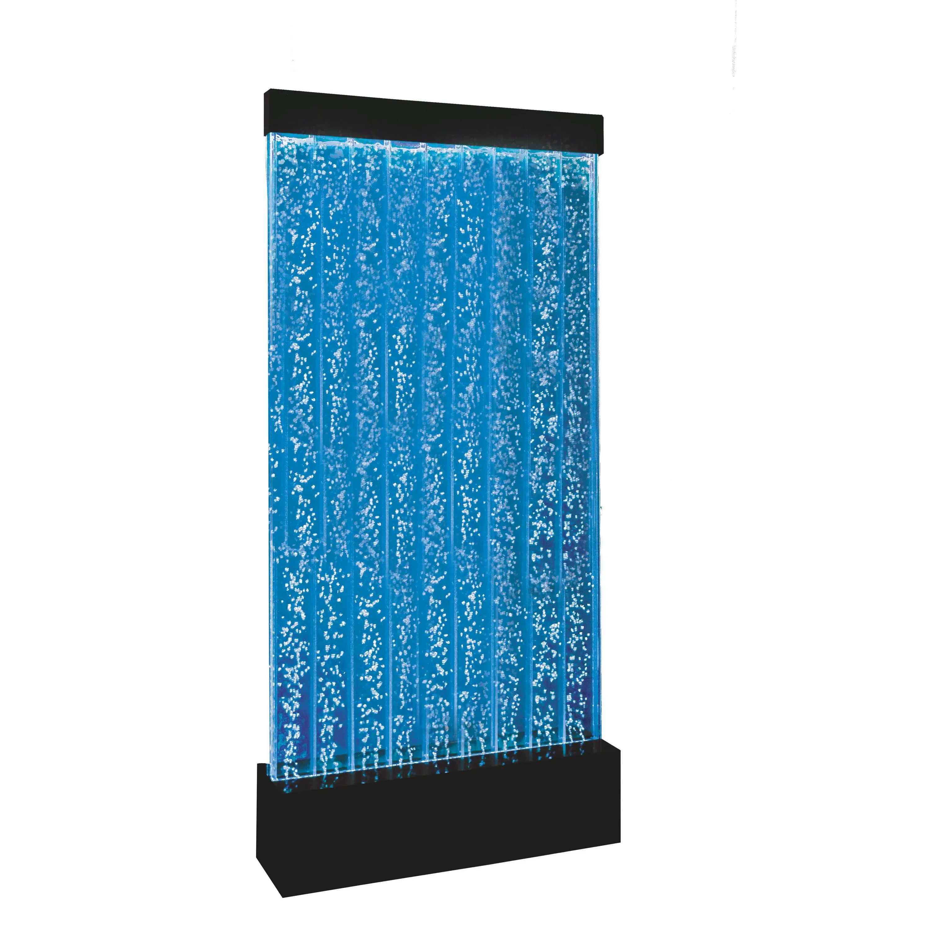 Large-scale custom bubble wall living room water curtain wall creative fish tank waterscape decoration porch screen partition fa