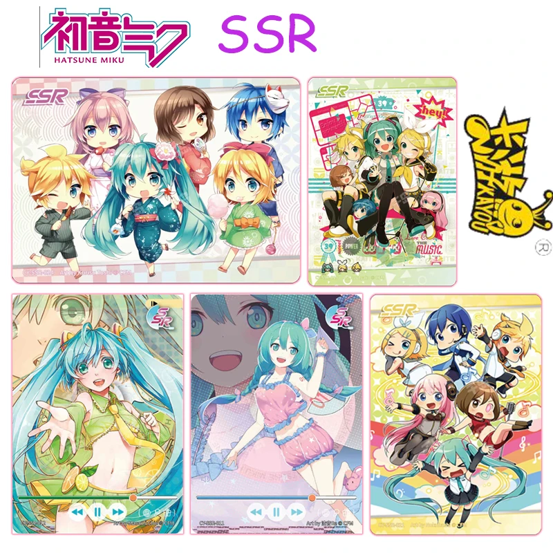 KAYOU Hatsune Miku Christmas Birthday Gift SSR-01-24 Symphony of Youth Christmas Birthday Gift Boy Anime Collection Card