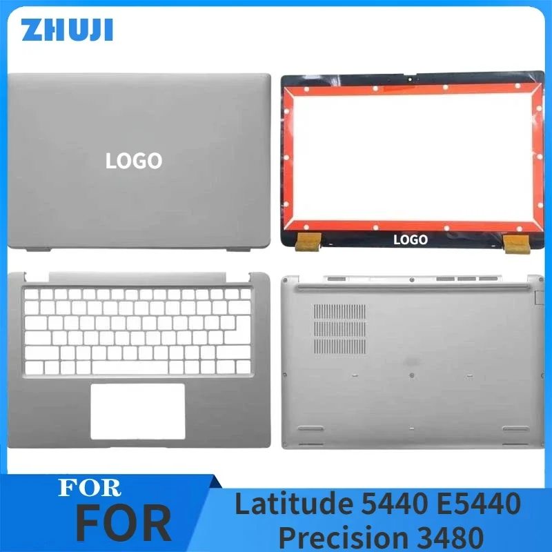 

For Latitude 5440 E5440 Precision 3480 LCD Back Cover Front Bezel Upper Palmrest Bottom Case Keyboard Hinges Computer Case