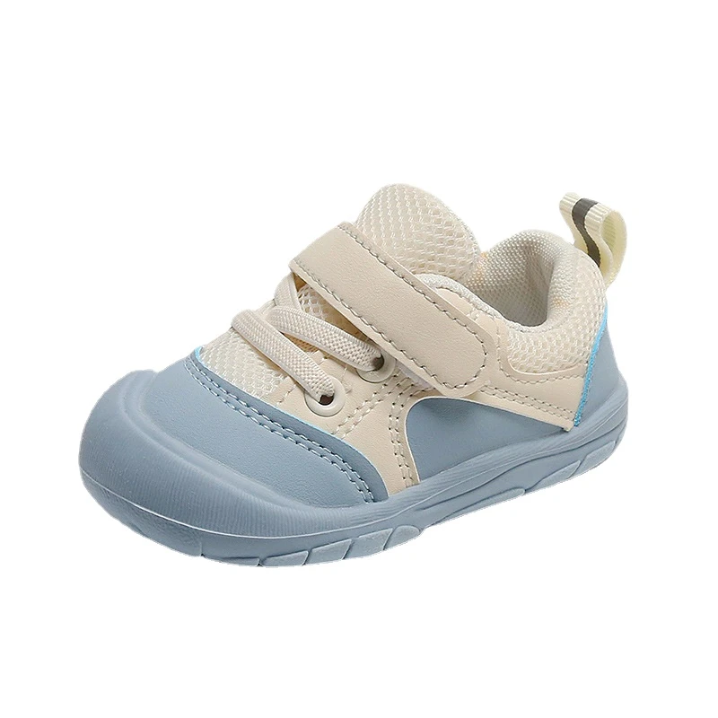 Baby Walking Shoes Boy and Girl Soft Soles Anti-skid Children\'s Casual Sneaker Shoes Mesh Breathable Baby Shoes Baby Accessories