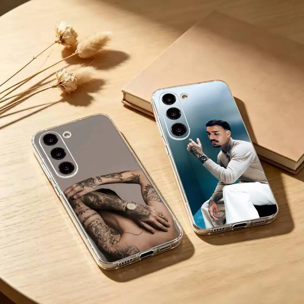 Singer R-Rels B Flakk afroLOVA 25  Phone Case For Samsung A10 A12 A20 A21S A30 A31 A50 A51 A52 A70 A71 Transparent