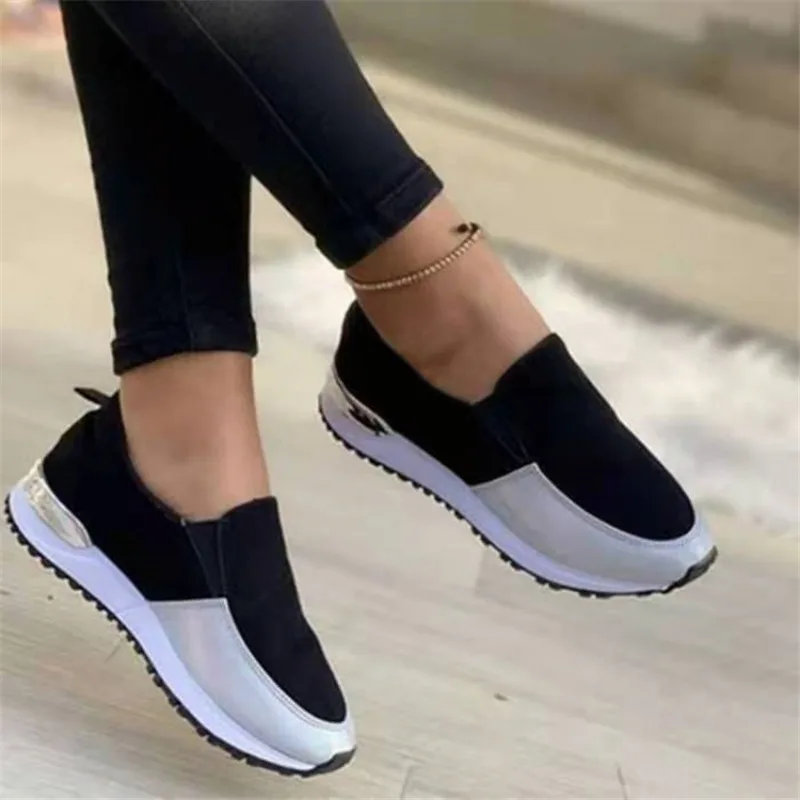 Women Shoes 2024 New Summer Casual Sport Shoes Women Fashion Sneakers Flats Women Platform Plus Size 35-43 Women\'s Sports Shoes