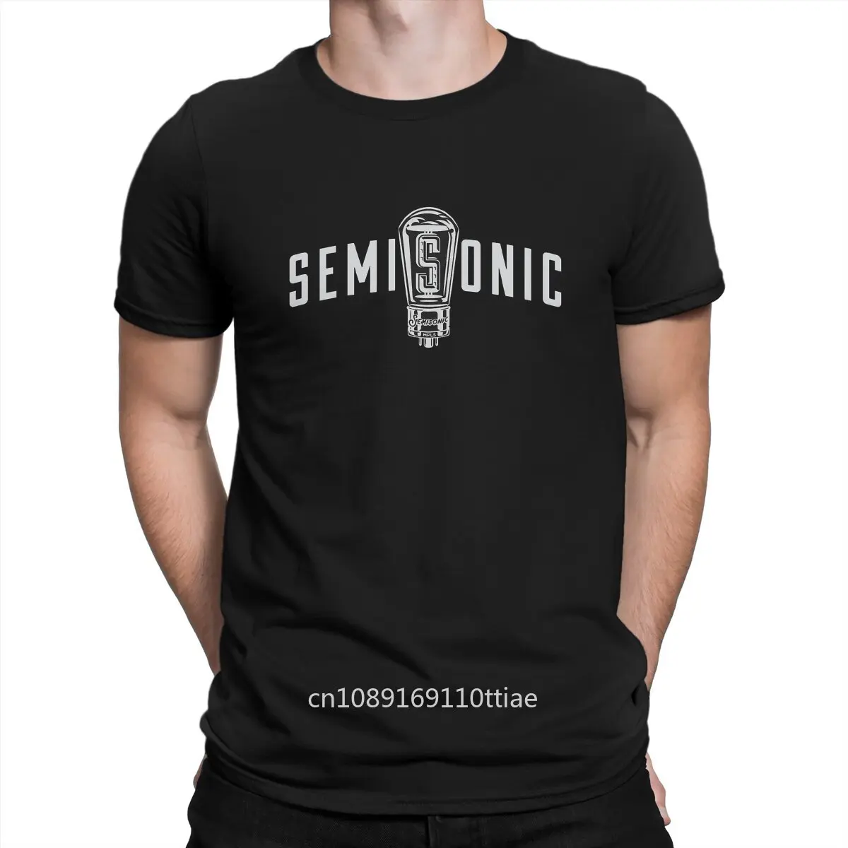 Sign T-Shirts for Men Semisonic Band Cool 100% Cotton Tees O Neck Short Sleeve T Shirts Gift Idea Clothing