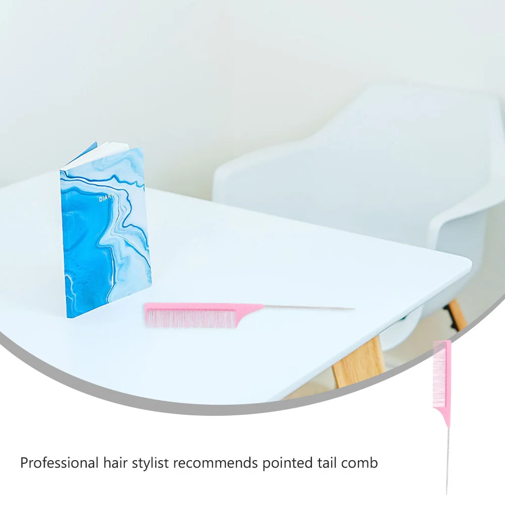 

2 шт. профессиональные расчески для стрижки волос, прочные, практичные, удобные, парикмахерские расчески с ручкой