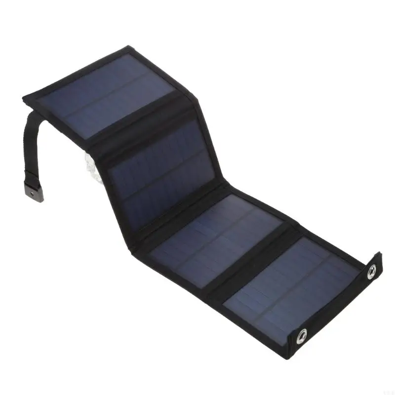 Y4UE 100W USB Foldable Solar Panel Portable Flexible Small Waterproof 5V Folding