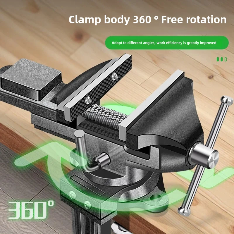 Imagem -03 - Tabela Multifuncional Torno Girar Universal Clamp on 360 Graus Fit For Craft Metal Working Serrar Carpintaria Fazer Jóias