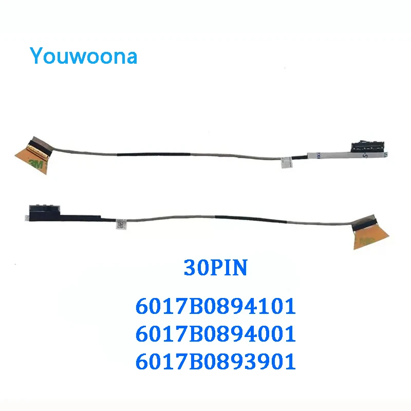 

NEW Original LAPTOP LCD FHD Cable For HP 740 745 840 845 G5 ZBOOK 15U G5 G6 PS1714 30pin 6017B0894101 4001 6017B0893901