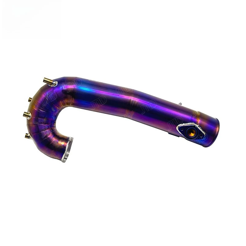 Titanium alloy intake pipe original position
