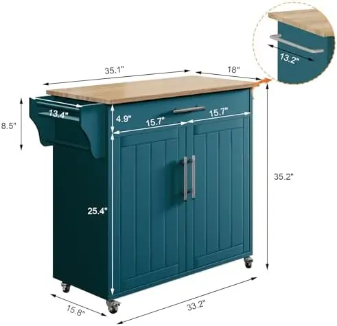 Thumbnail 2 - #10 Best Kitchen Island Carts to Buy In 2026