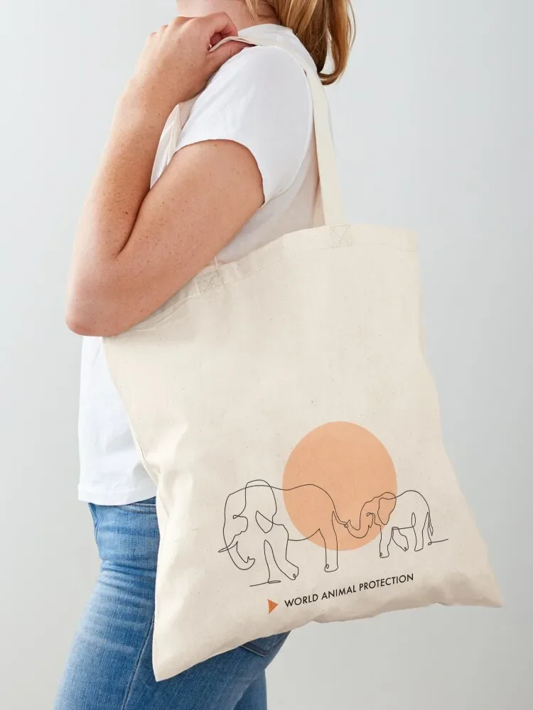 Elephants belong in the wild Tote Bag shopper bags Big bag women shopping cart bags shoping bag