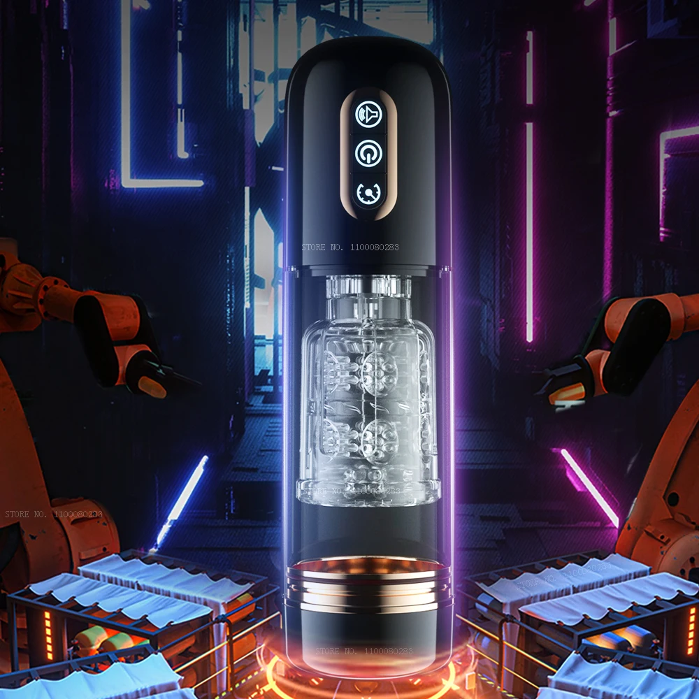 التلقائي ذكر معدات الاستمتاع واللعب الجنسي للرجال مضخة القضيب آلة اللسان مع 10 طرق الدورية والامتصاص والوجه كس الجيب #4