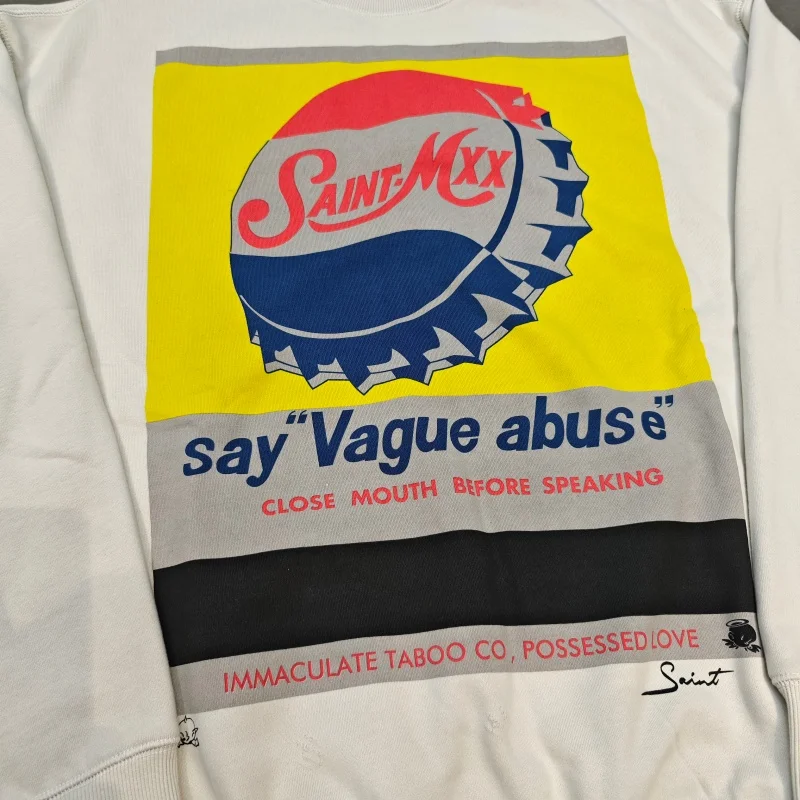 المتضخم سانت كولا كاب نمط هوديي للجنسين جولة الرقبة فضفاضة تناسب الدافئة البلوز الخريف الشتاء عارضة البلوز