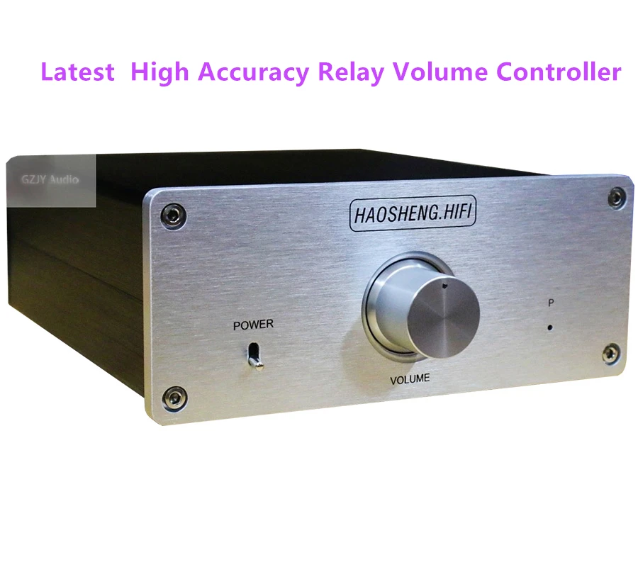 Latest High Accuracy Relay Volume Controller Balanced Potentiometer Passive Preamp XLR Volume Control ,Accuracy Reaches 0.1%