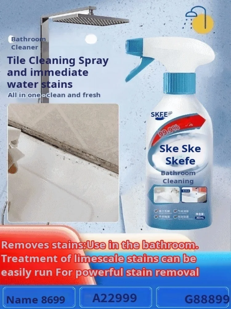 

Домашний спрей для обеззараживания ванной комнаты, средство для удаления весов туалета, очиститель фарфоровой поверхности, очиститель для ванны, раковины, сильное чистящее средство