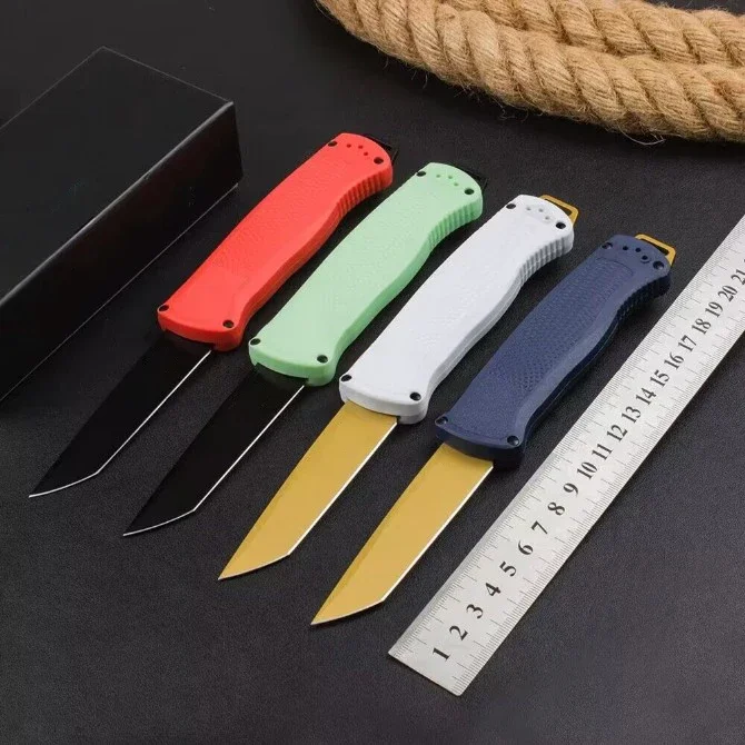 Butterfly BM5370FE Pocket Knife CPM-CruWear Blade Dual Action CF Nylon Handle Tactical Hunting EDC Survival Tool Knives