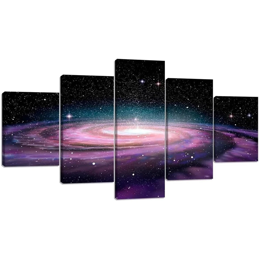 5d Diamond painting kits Outer Space Star Wall Decoration fantasy Art Universe Spiral Galaxy Art abstract diy mosaic 5 pcs set