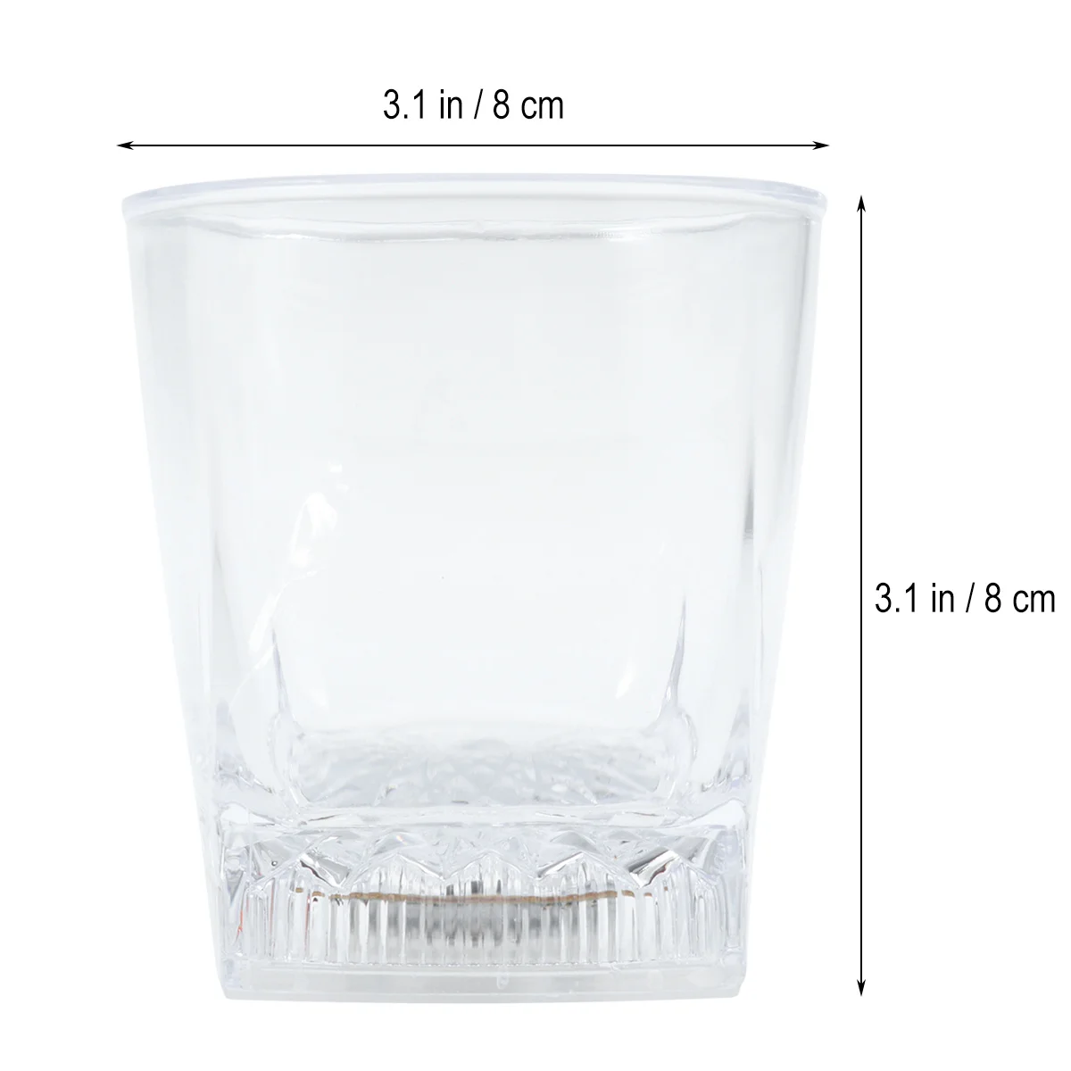 

LED Flash Light Up Cup Transparent Colorful Flashing Glass for Bar Club Wedding Party Festival Flash Cup Light Up Glass