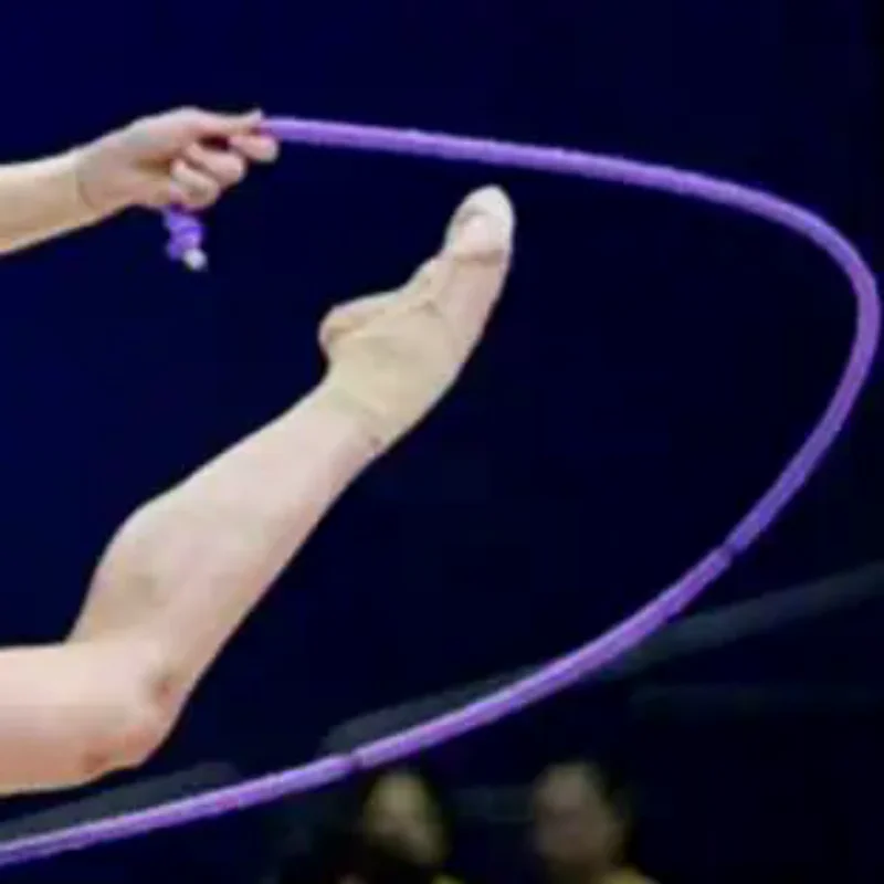 Cuerda para artes de gimnasia de 3M, cuerda para saltar, Fitness, Color arcoíris, cuerda de entrenamiento deportivo, cuerda para gimnasia rítmica, herramienta deportiva