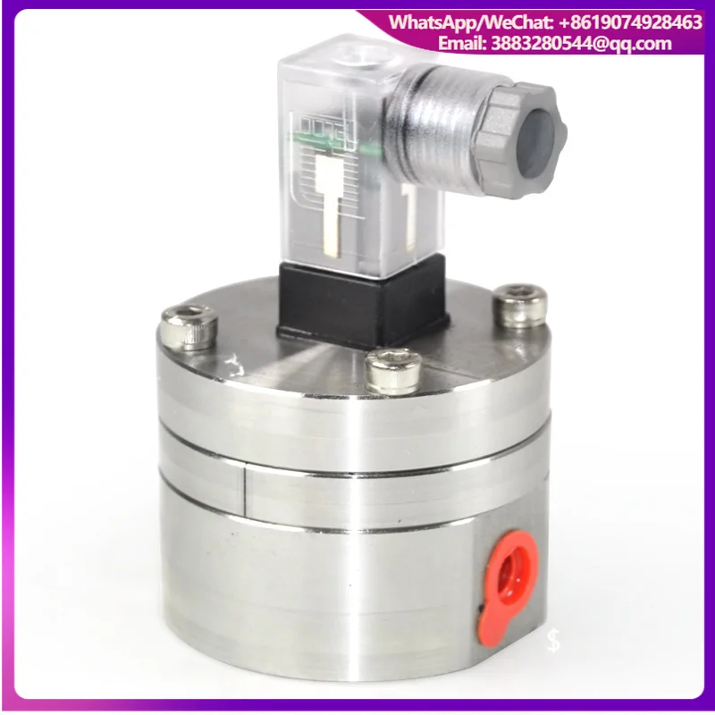 M5.1-ss Food Grade 316L Olive Oil Micro Oval Gear Flow Meter