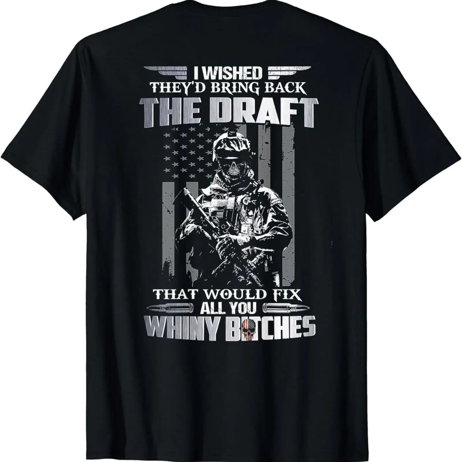 NEW LIMITED I Wished They'd Bring Back The Draft That Would Fix T Shirt vintage Washed graphic Soft Stylish Casual