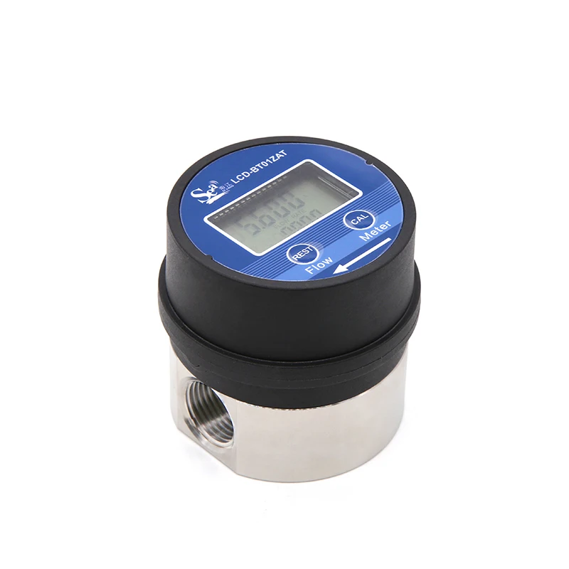 DN15 Digital Oval Gear Flow Sensor Aluminum Alloy Oil Flow meter Hall Sensor For Oil/Milk/Honey