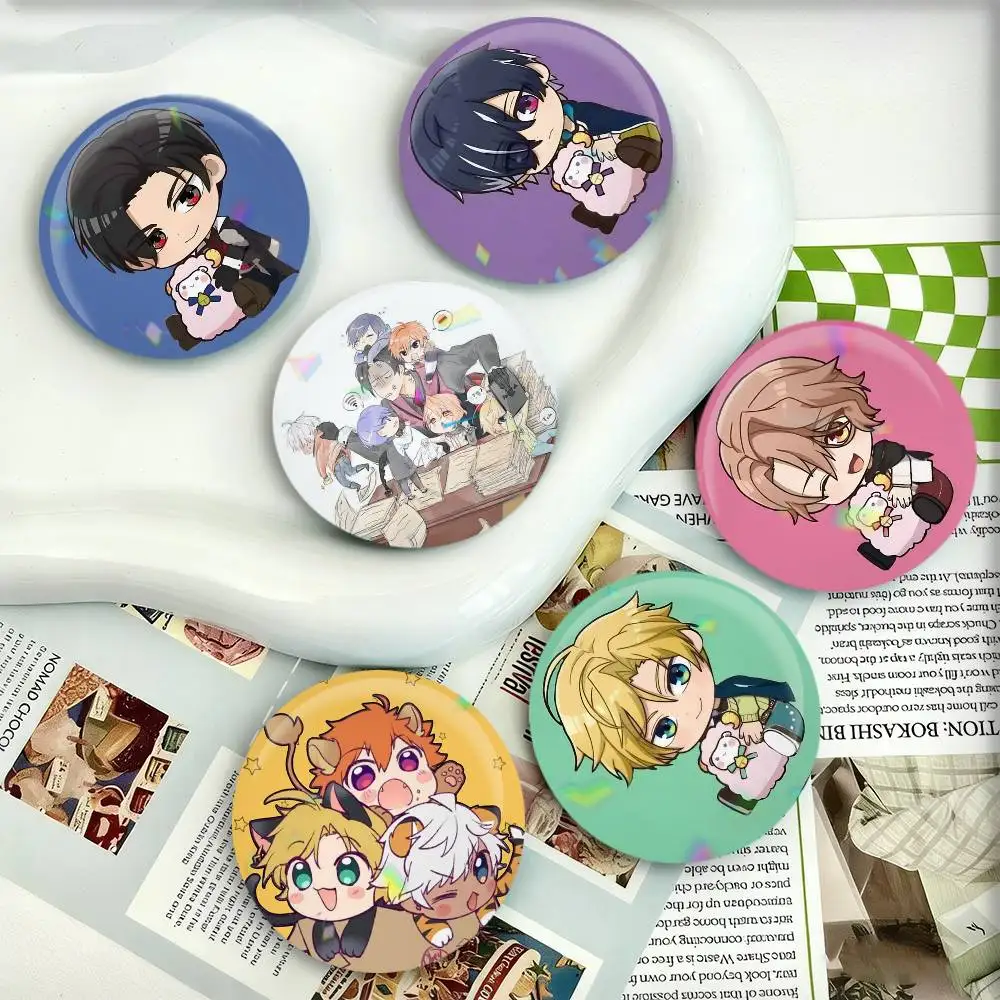 

CUTE Game O-Obey Me Badges 25 32 44 58 75 mm Round Fans Collect Friends Gifts Brooch Souvenir