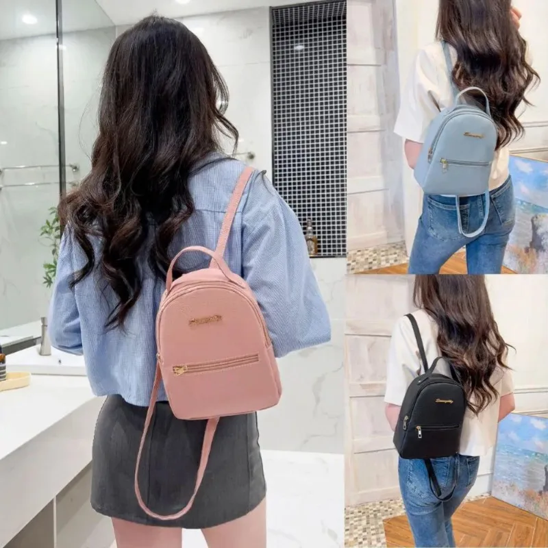 

Korean version mini backpack ladies bags small bags ladies casual small backpack