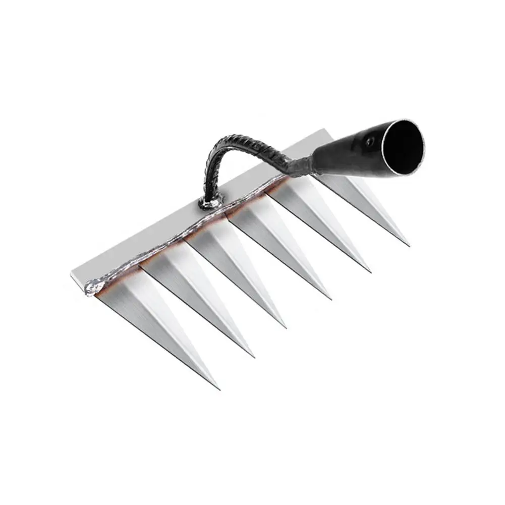 Imagem -02 - Ferramenta Agrícola Weeding Hoe Weeding Scarifier Artefato Agricultural Nail Harrow Ferramentas de Jardinagem de Metal Dente