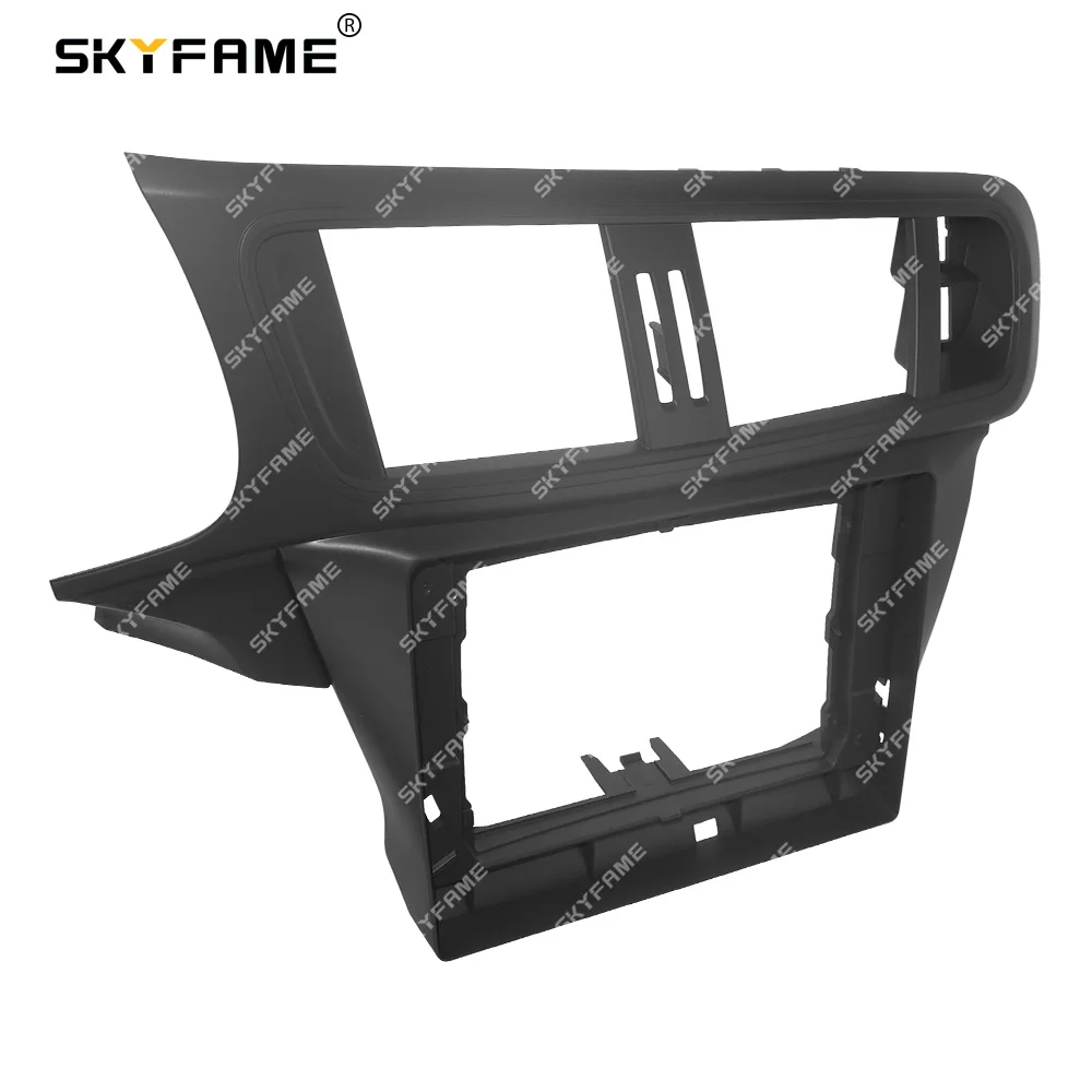 SKYFAME Car Frame Fascia Adapter Canbus Box Decoder Android Radio Dash Fitting Panel Kit For Citroen C3-XR