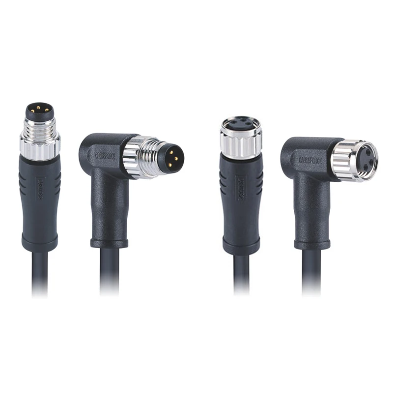 

M8 Connector a Code Male Female 3 4 5 6 8 Pin Cable Connector M8 IP67 Waterproof Sensor Circular Connector Cable