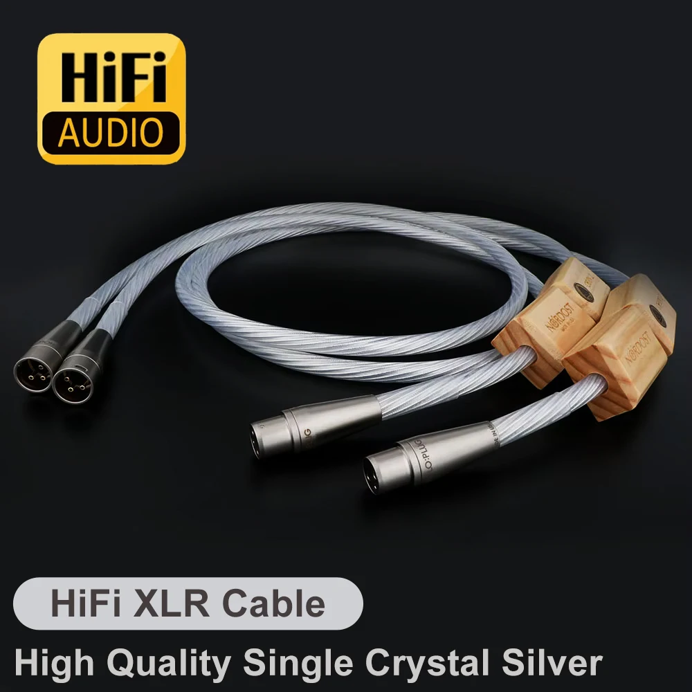 HiFi Nordost Odin 2 Silver Supreme Reference Interconnects XLR/RCA  Balanced Cable for Amplifier CD Player