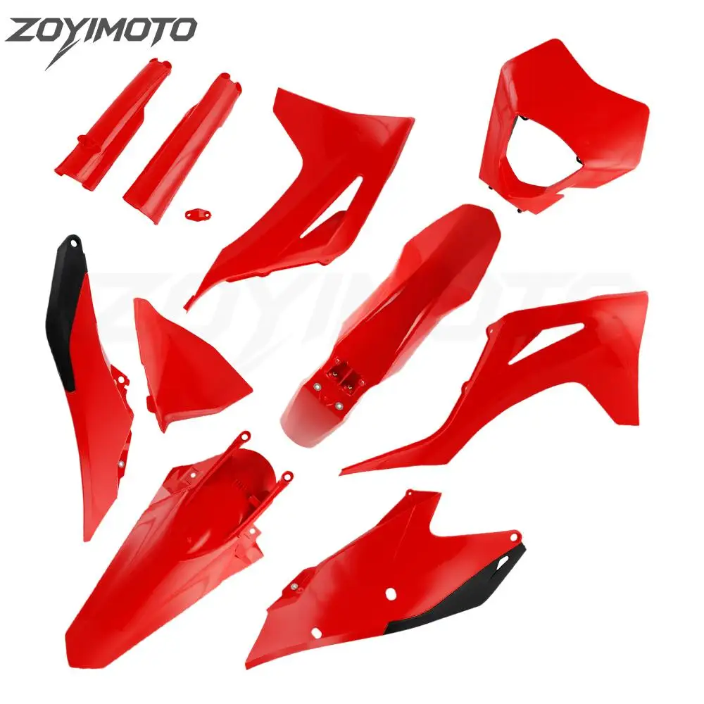 Motocross Full Fairing Bodywork Panels Set Plastics Fender Kit For GAS GAS EC250 EC300 EC250F EC350F 2021-2023 Dirt Bike Part