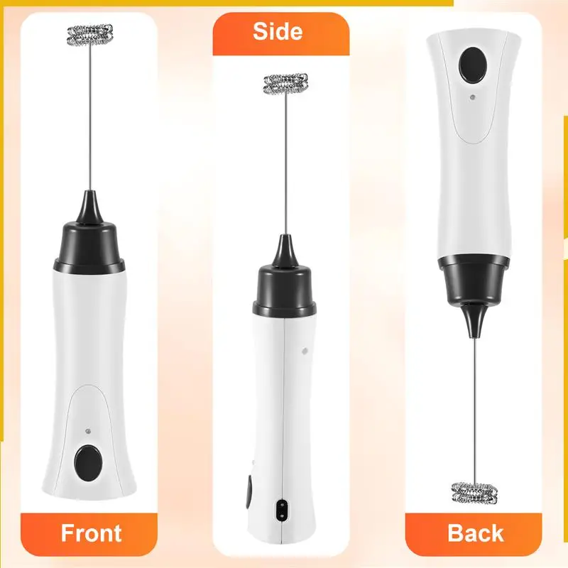 A92p handheld misturador de café elétrico espuma automática leite bebida foamer creme batedor cozinhar agitador batedor ovo com capa